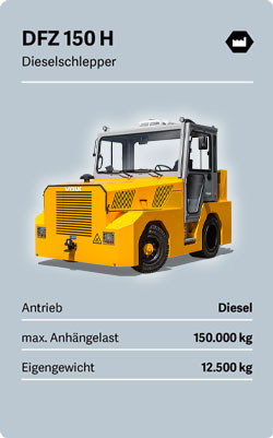 VOLK Dieselschlepper DFZ 150 H