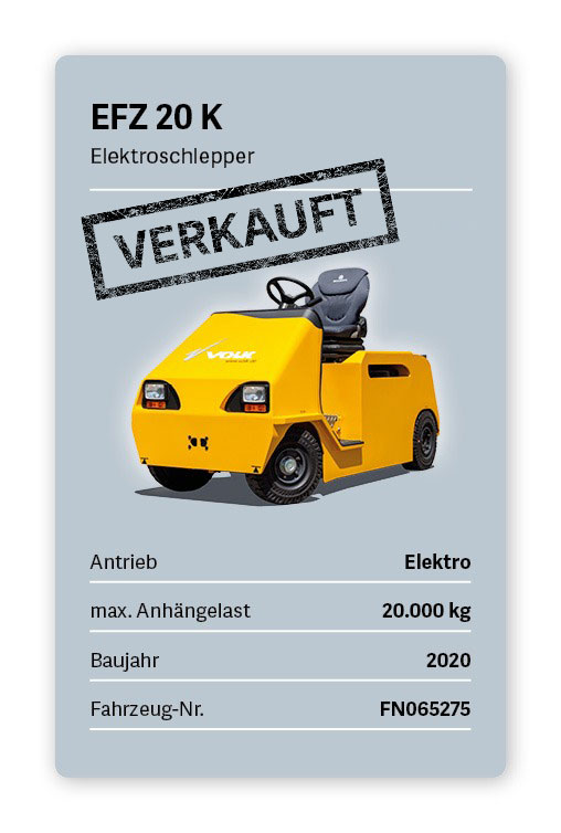 VOLK Elektroschlepper EFZ 20 K Gebraucht