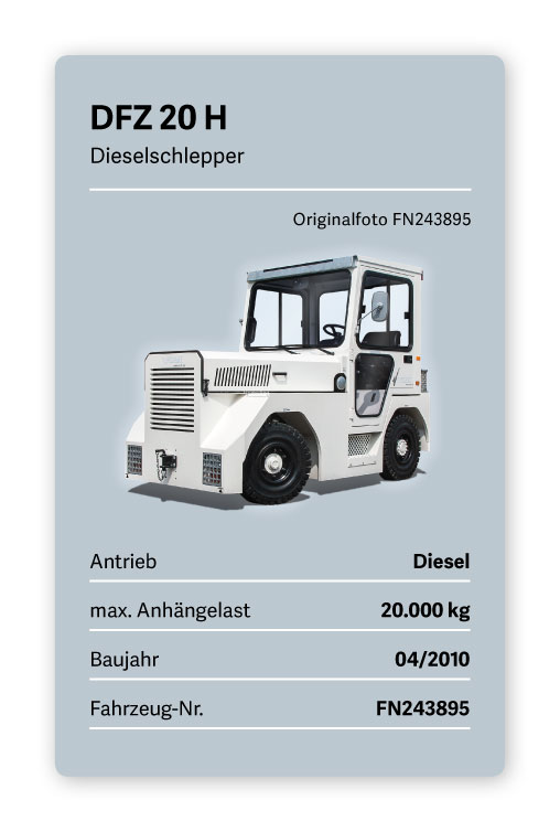 VOLK Dieselschlepper DFZ 20 H Gebrauch